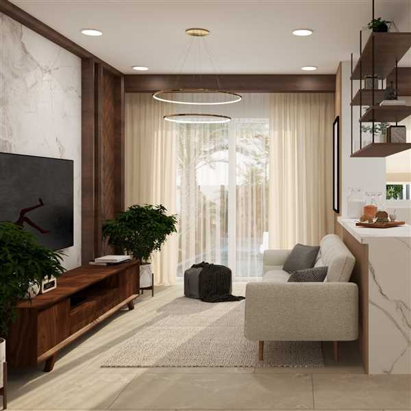 Ruhiel_Living Area + Kitchen